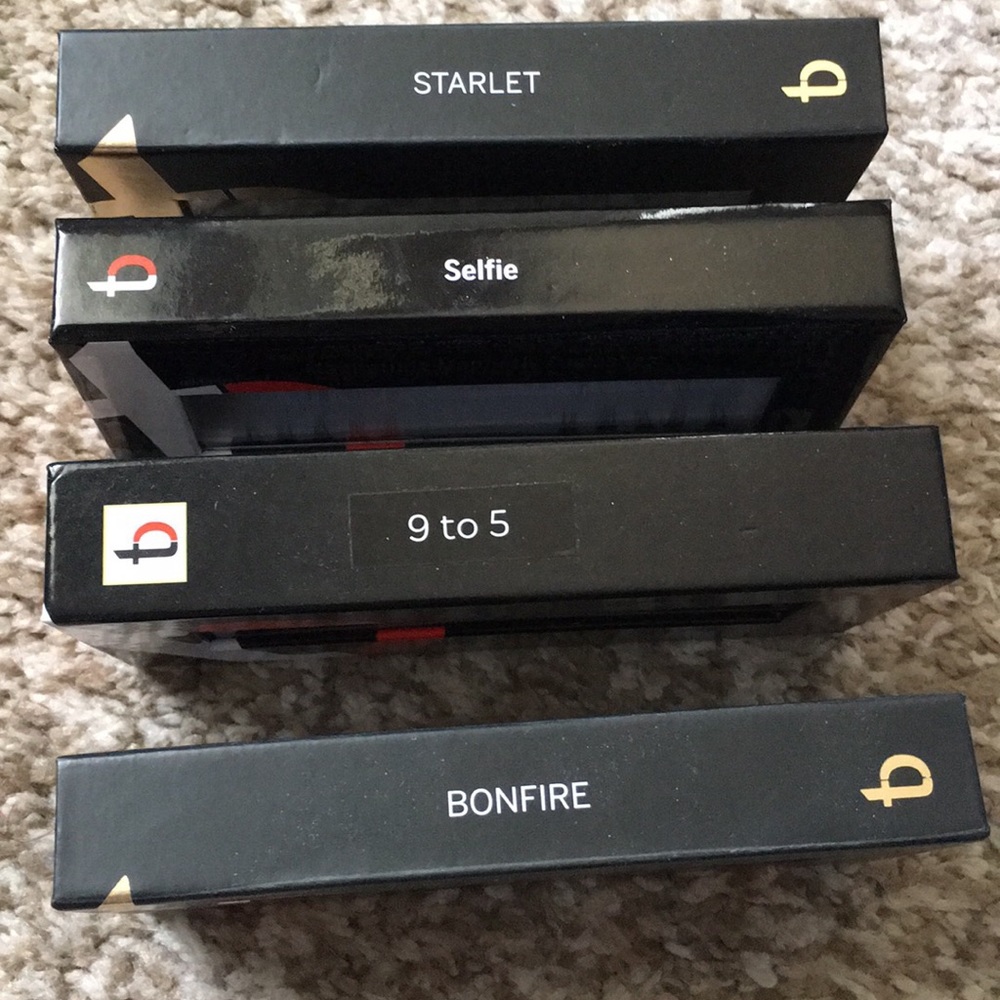 New TB magnetic lashes with anchors - 4 styles are within this bundle set.